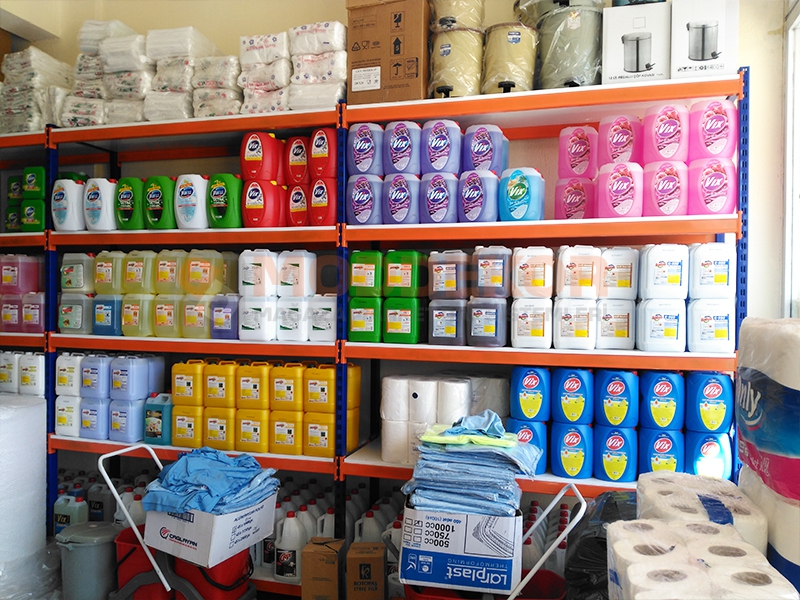 Temizlik Market Raf Sistemleri